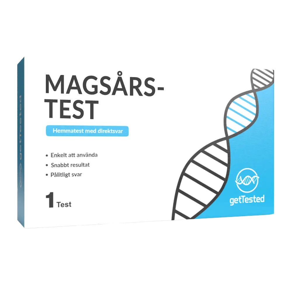 Magsårstest