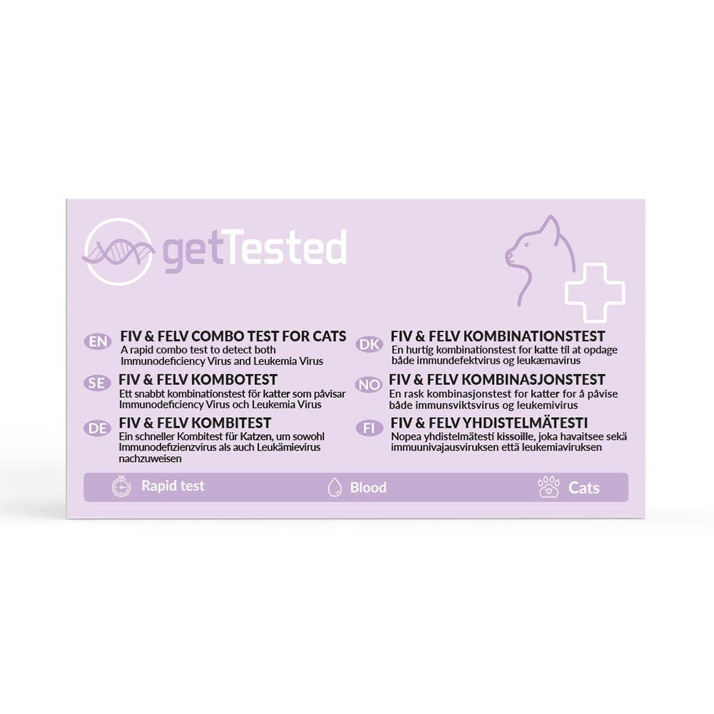 Virus Combo (FIV & FeLV) Test for Cats