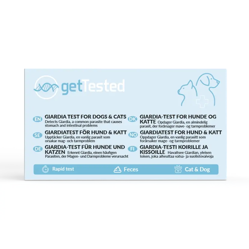 Giardia Parasite Test for Dogs and Cats