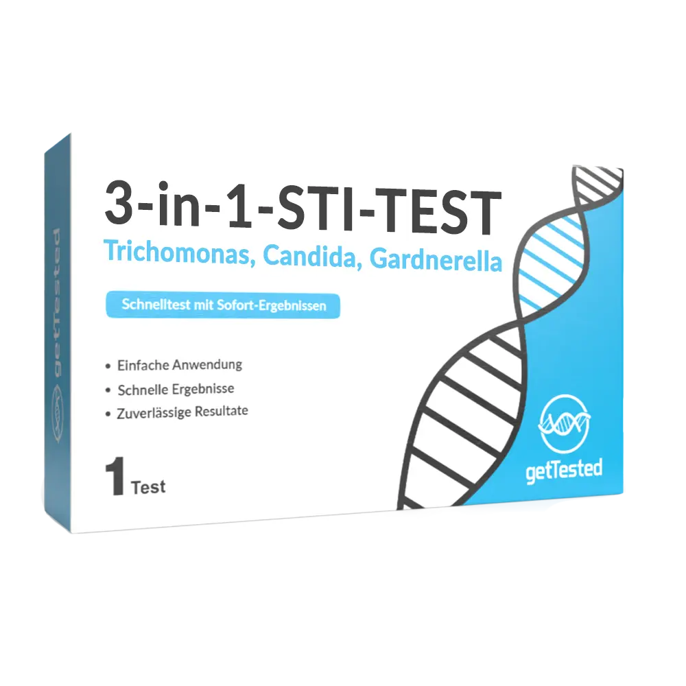 3-in-1-STI-Test (Tricho/Candida/Gardnerella)