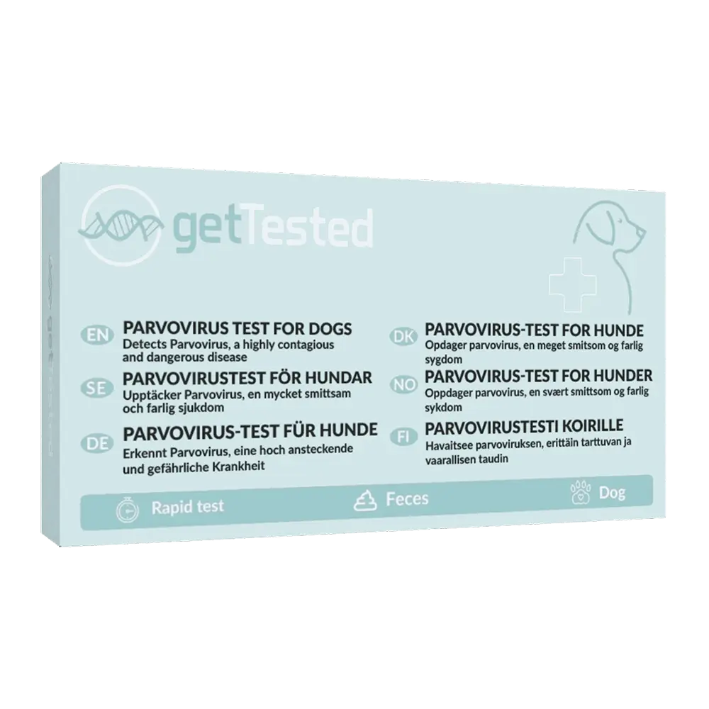 Parvotest för hundar (Parvovirus)