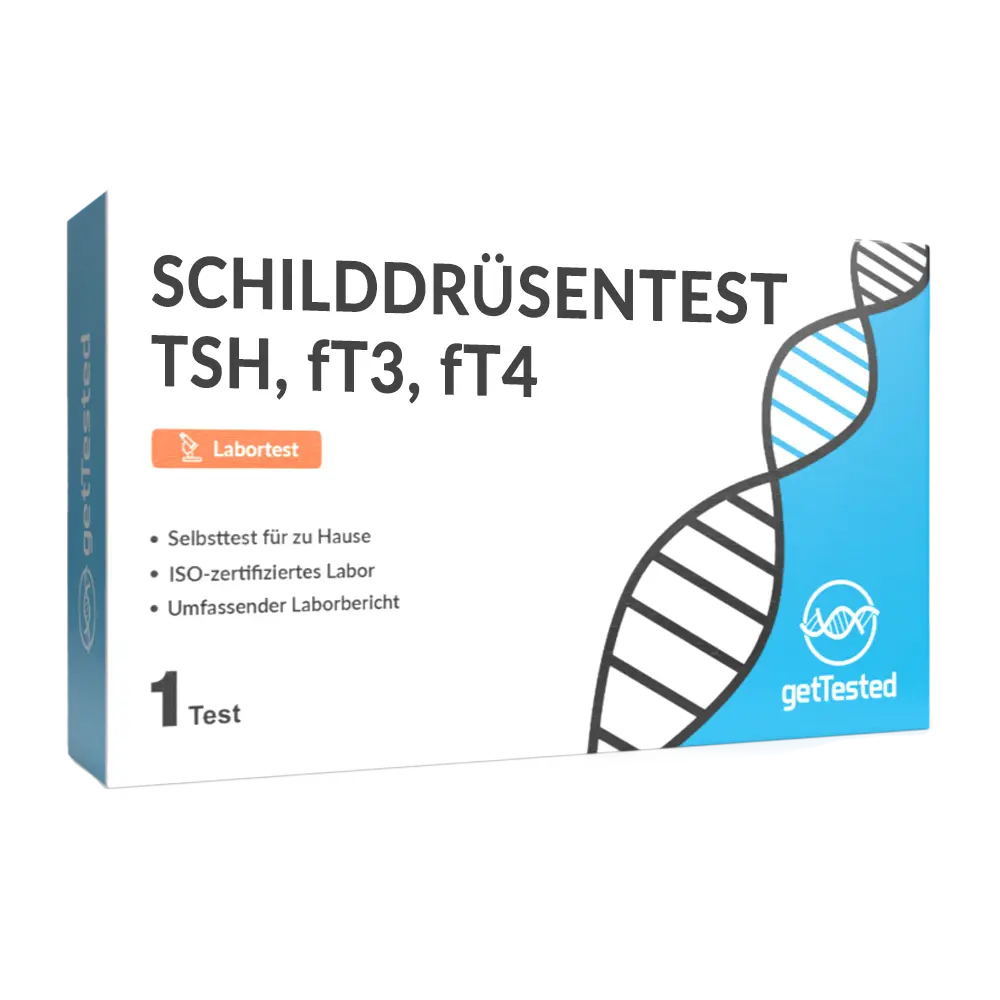 Schilddrüsentest TSH, fT3 & fT4