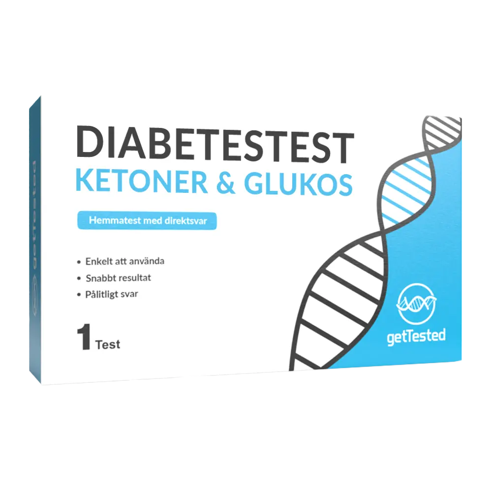 Diabetestest – Glukos & ketoner