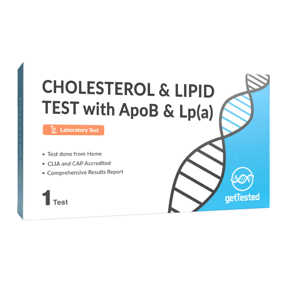 Cholesterol & Lipid Test with ApoB & Lp(a)