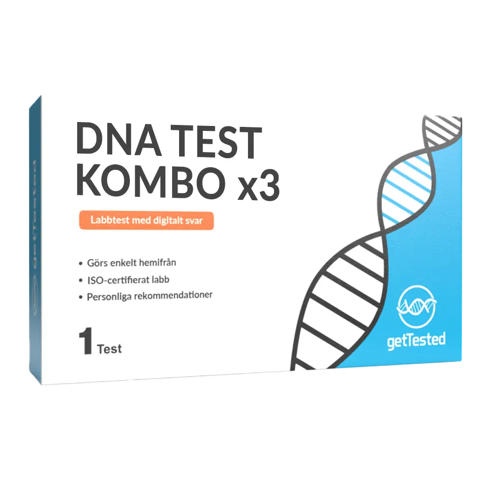 DNA Kombo 3 – Beställ 3 valfria test