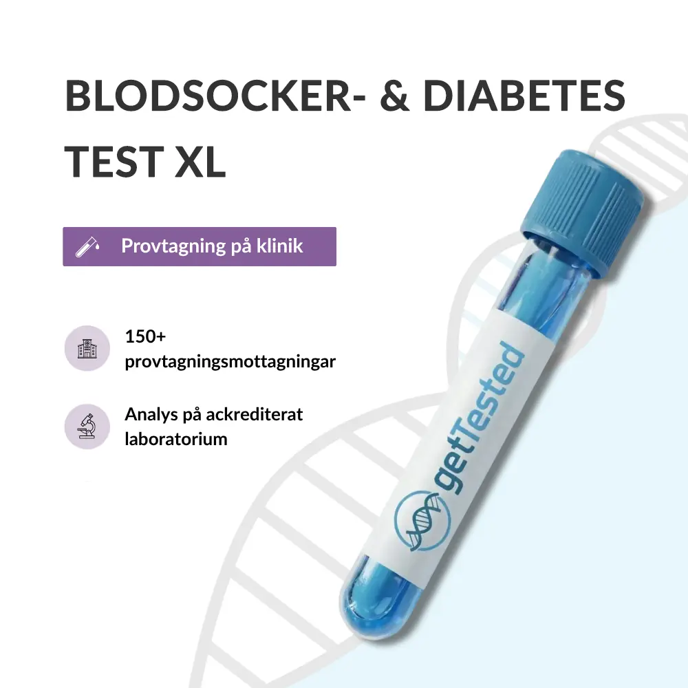 Blodsocker & Diabetestest XL