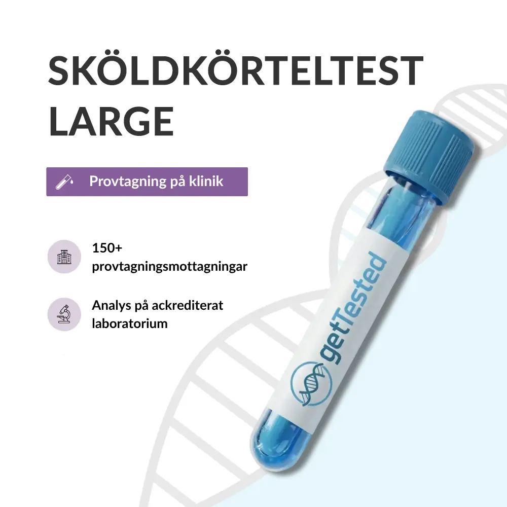 Sköldkörteltest Large