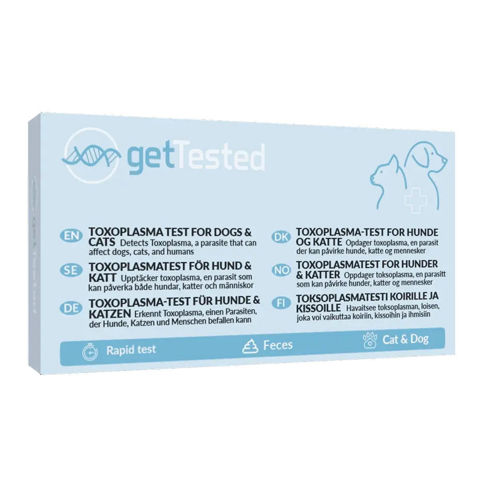 Toxoplasma-test för hund och katt
