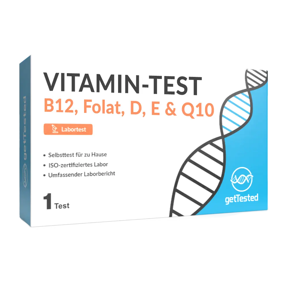 Vitamin-Test (B12, Folat, D, E & Q10)