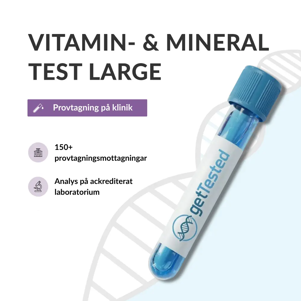 Vitamin & Mineraltest Large