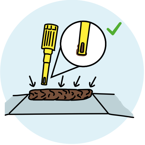 Collect Stool Sample At Four Spots - image 1