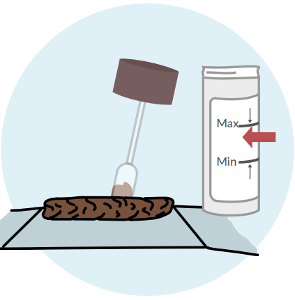Fill White Stool Tube - image 1