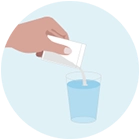 Pour Lactose Solution Into Water - image 1