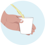 Collect the urine - image 1