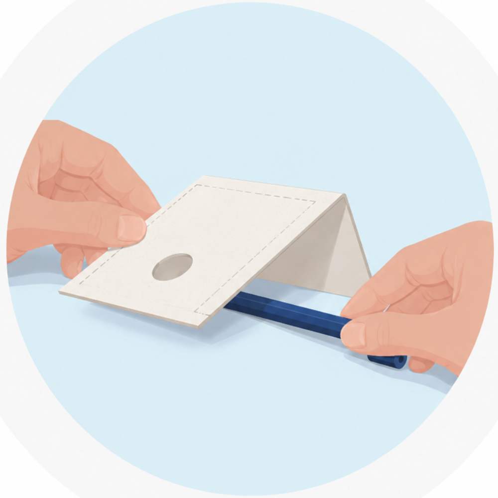 Prepare the cardboard scales - image 1