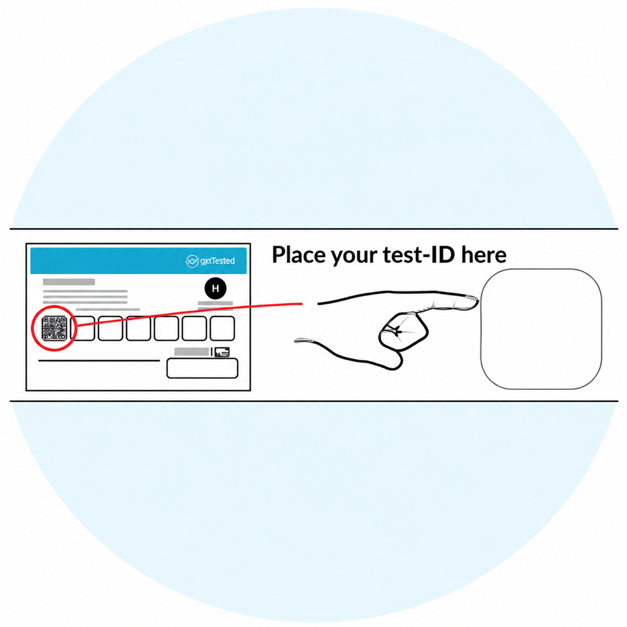 Place Test ID On Strip - image 1