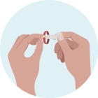 Remove Protective Cover From Lancet - image 1