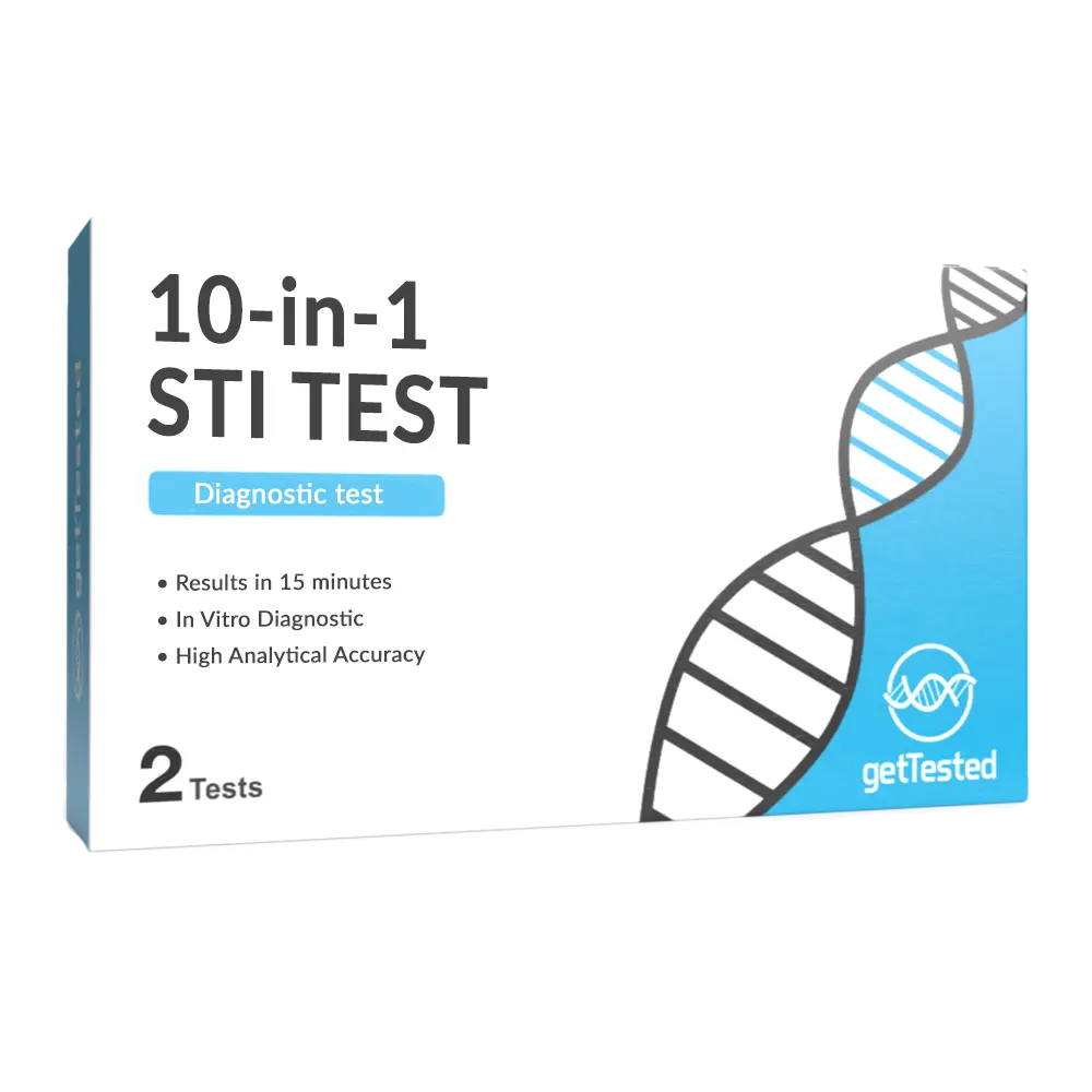 10-in-1 STI Test Kit - Image 1