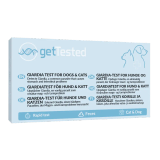 Giardia parasittest för hund och katt