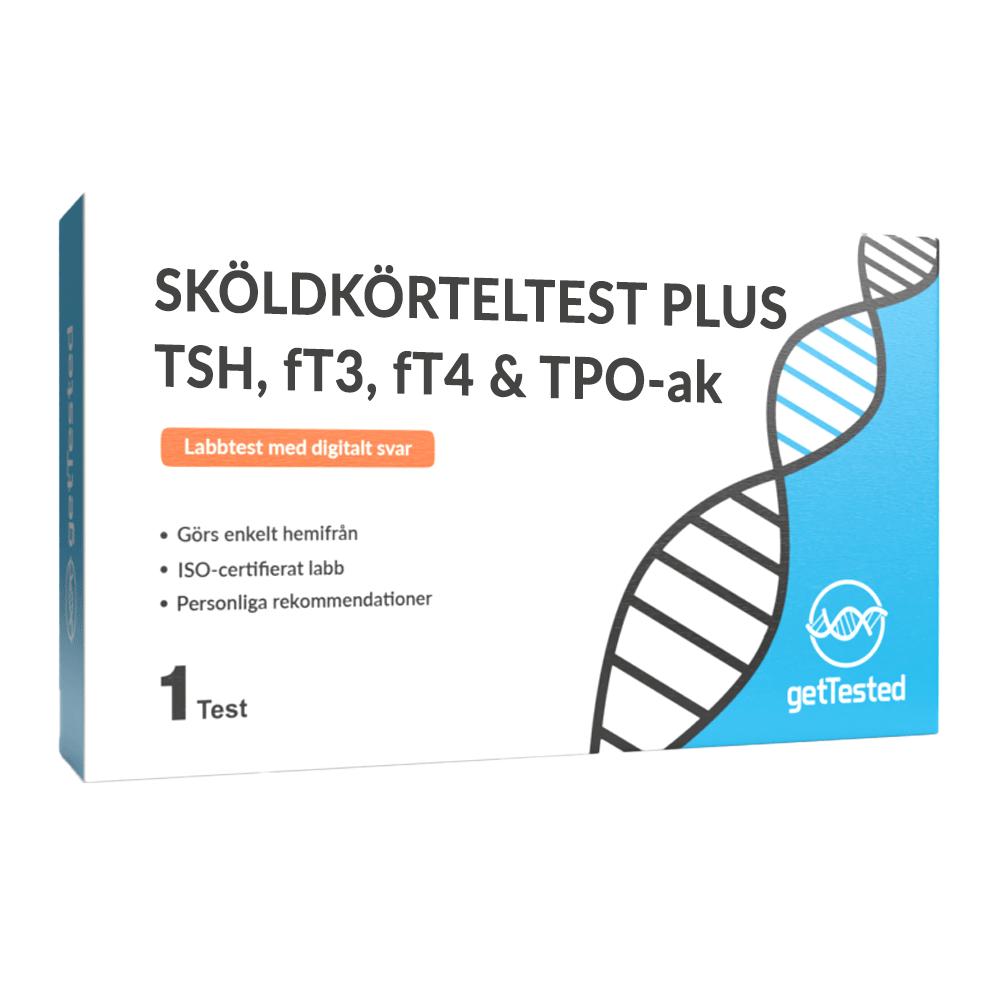 GetTested Sköldkörteltest Plus