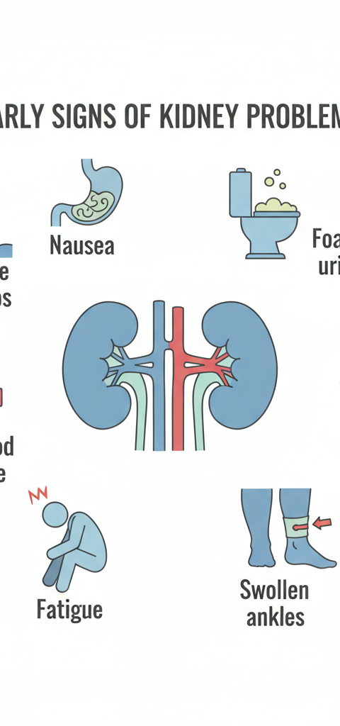 7 Early Signs of Kidney Problems You Shouldn’t Ignore