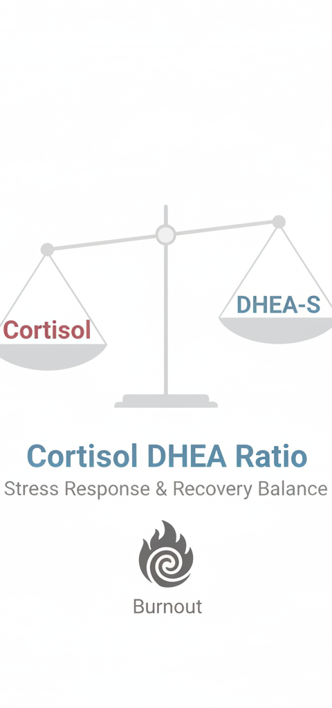 Cortisol DHEA Ratio: What It Says About Stress, Recovery and Burnout