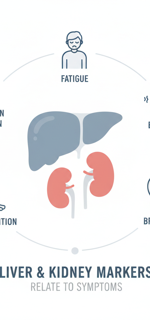 Fatigue, Bloating, or Brain Fog? Why You Should Check Your Liver and Kidney Markers