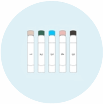 Place The 5 Glass Contatiners In Order - image 1