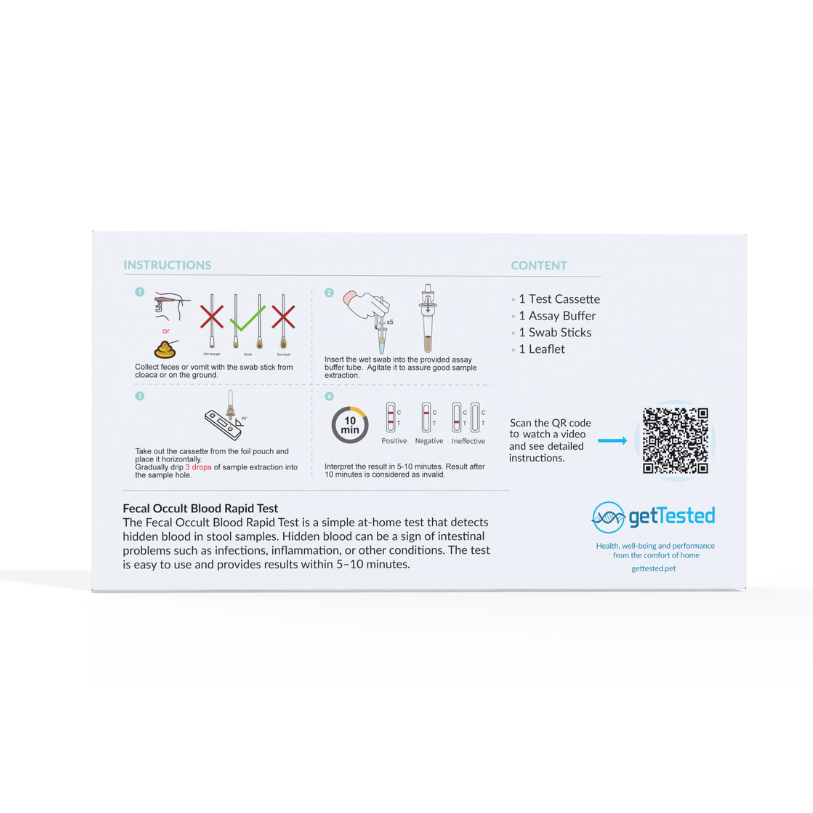 Blod i avföringtest för hund - Image 3
