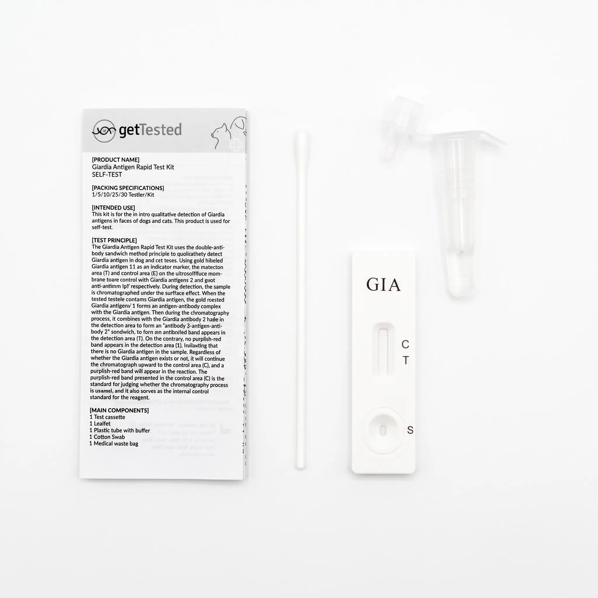Giardia parasittest för hund och katt - Image 4